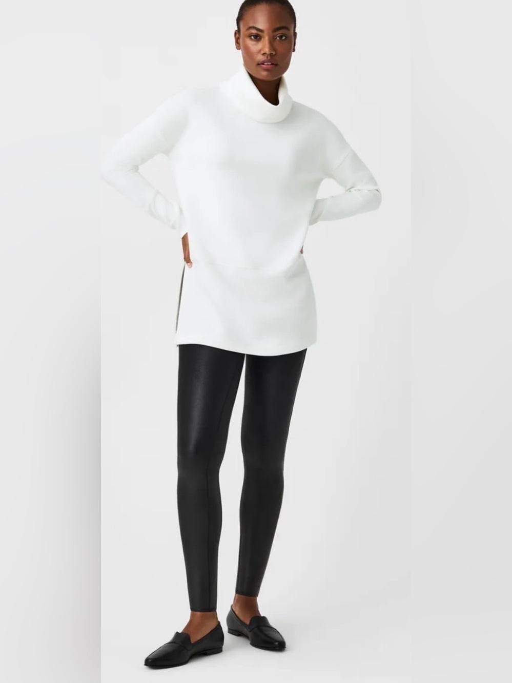 Spanx Faux leather leggings new with tags